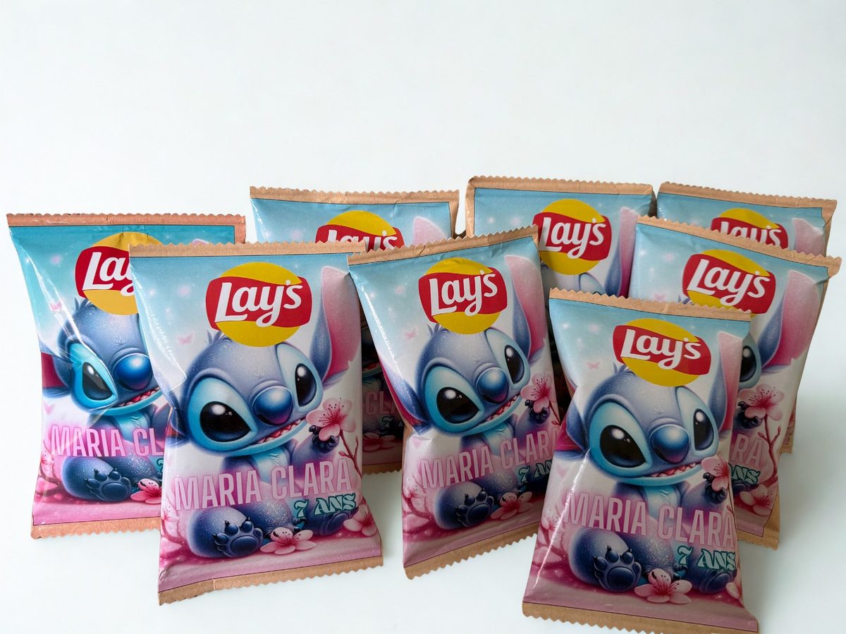 Chips personnalisées Stitch